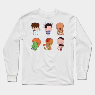 Street Fighter Babies Long Sleeve T-Shirt